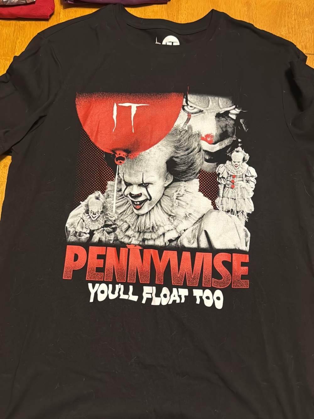 Pennywise Graphic Black Men's T-Shirt - 'You'll Float Too'